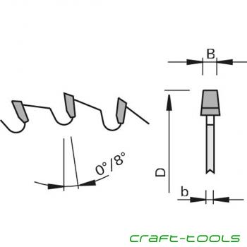 Stehle 58807950 RSK-nn-System Kreissägeblatt Zeichnung